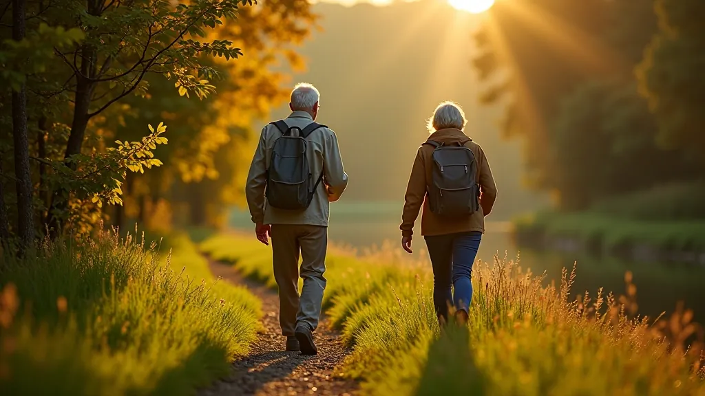 Seniori pārgājienā pie Amatas upes ieleja